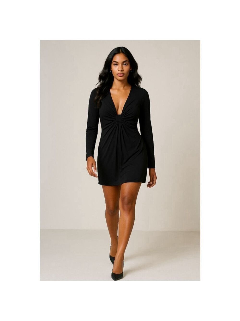 Mac Duggal Black Dress, Size 12